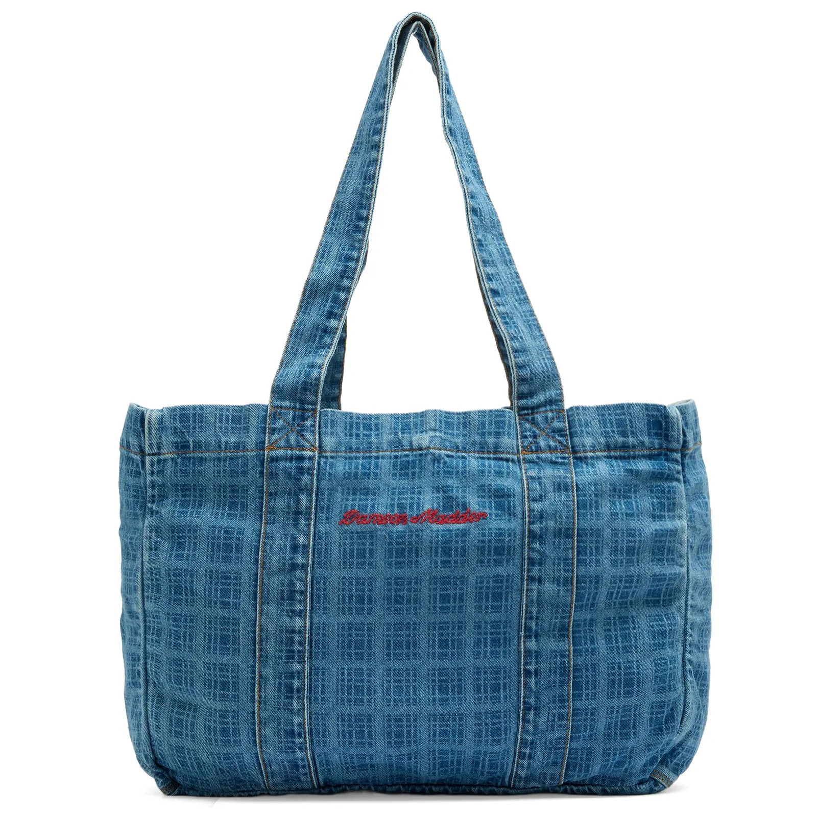 Damson Madder Denim Tote Bag | END. Clothing