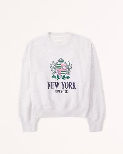 Vintage Academia Sunday Crew | Abercrombie & Fitch (US)