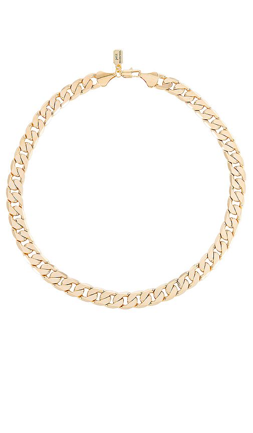petit moments Amber Chain Necklace in Metallic Gold. | Revolve Clothing (Global)