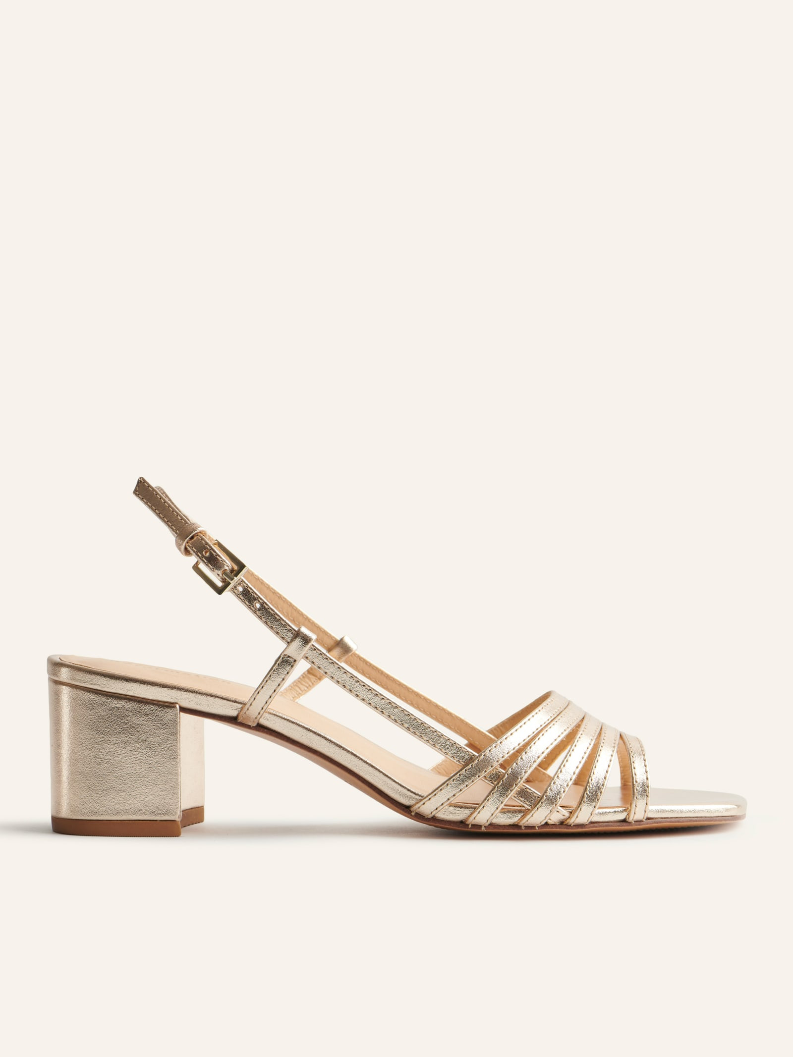 Eleonora Sling Back Block Heel Sandal | Reformation (Global)