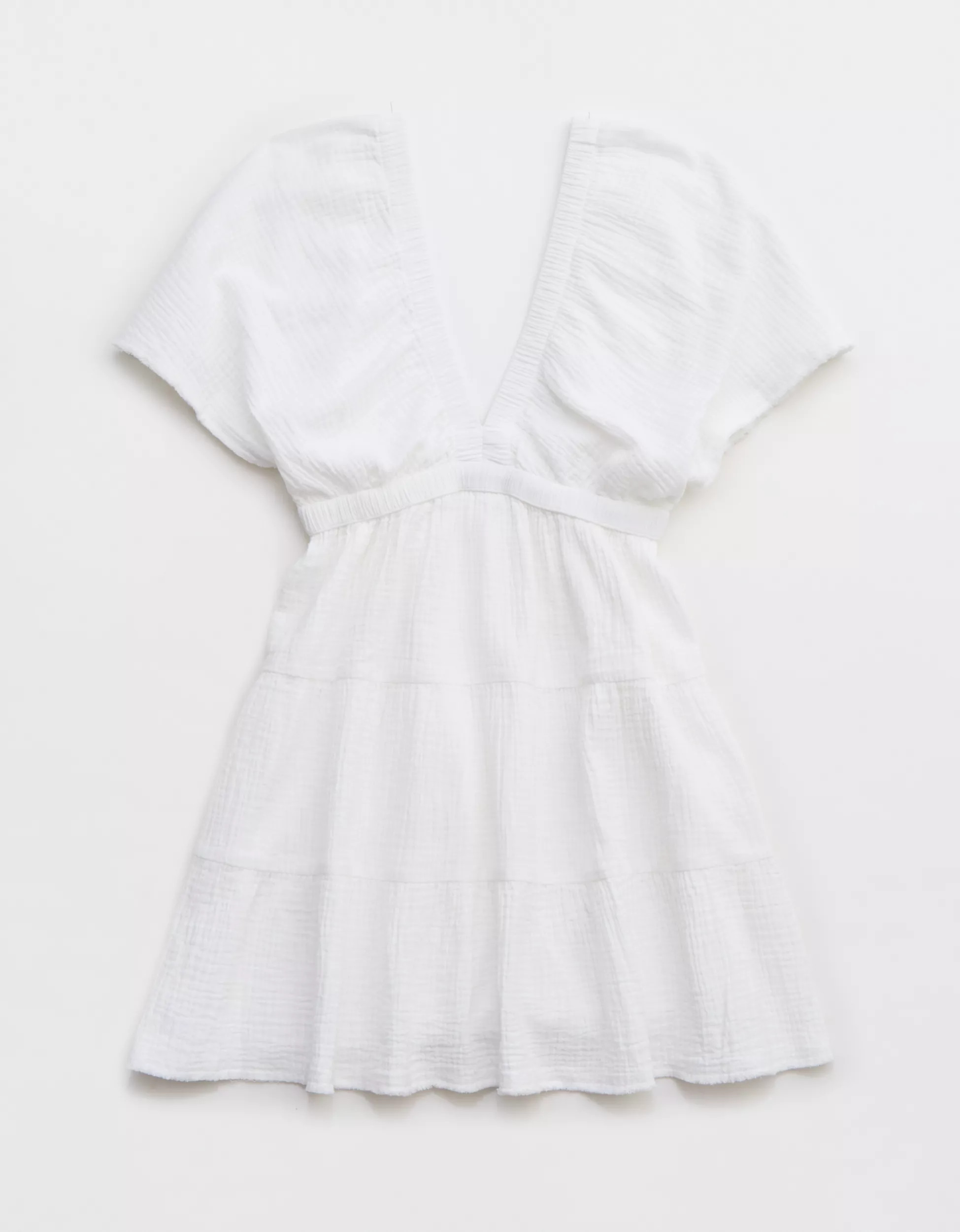 Aerie Pool-To-Party Flutter Sleeve Dress | Aerie