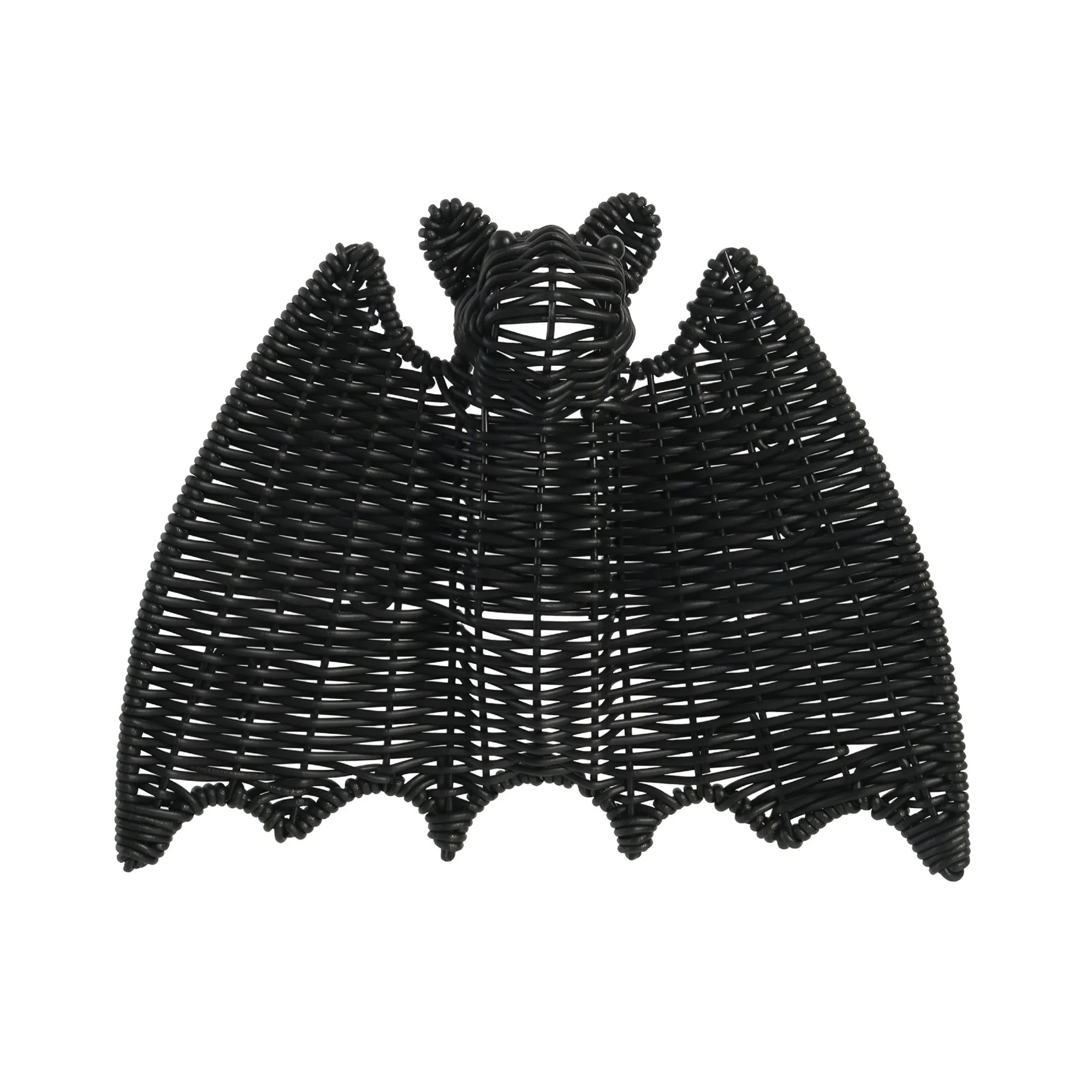 XIBUFE 2026 New Halloween Outdoor Wicker Bat Decor Decorations,Halloween Decorations Black Woven ... | Walmart (US)