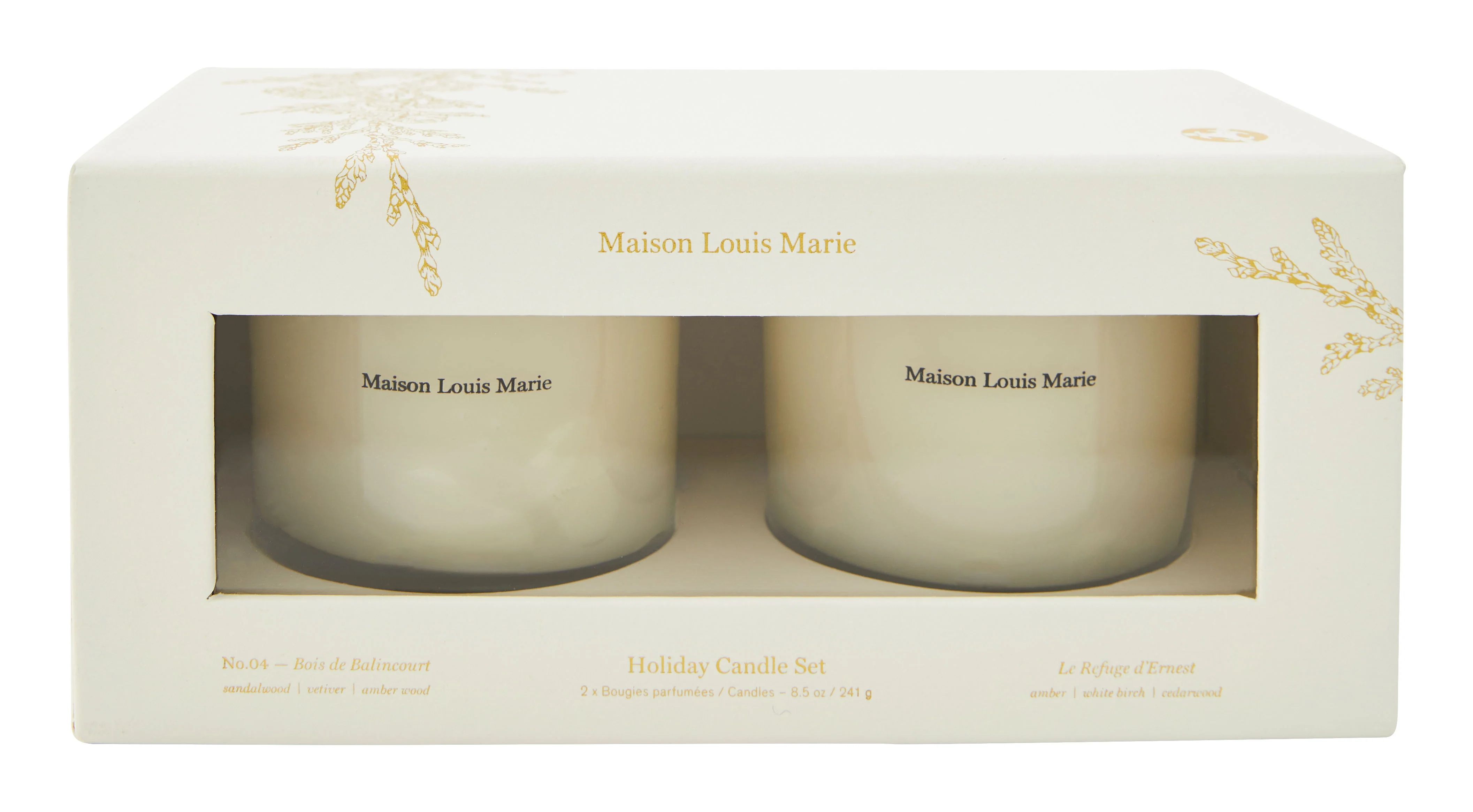 Maison Louis Marie Holiday Candle Set | Jayson Home
