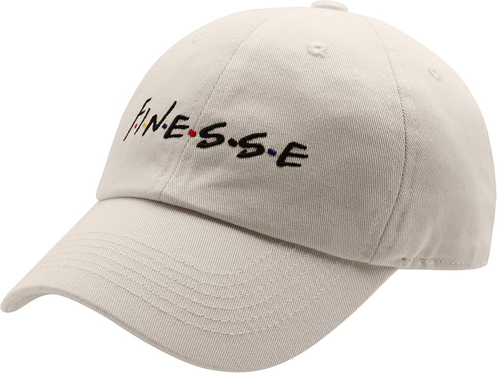 HSYZZY Dad Hat Finesse Friends Letters Embroidered Baseball Cap Adjustable Strapback Unisex | Amazon (US)