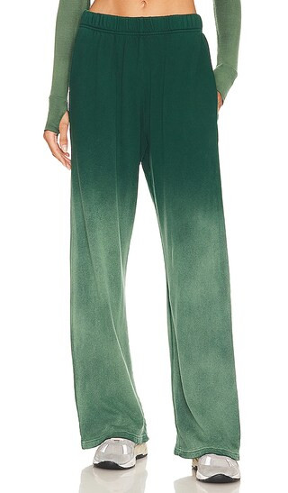 Theoden Wide Leg Pant in Vintage Emerald | Revolve Clothing (Global)