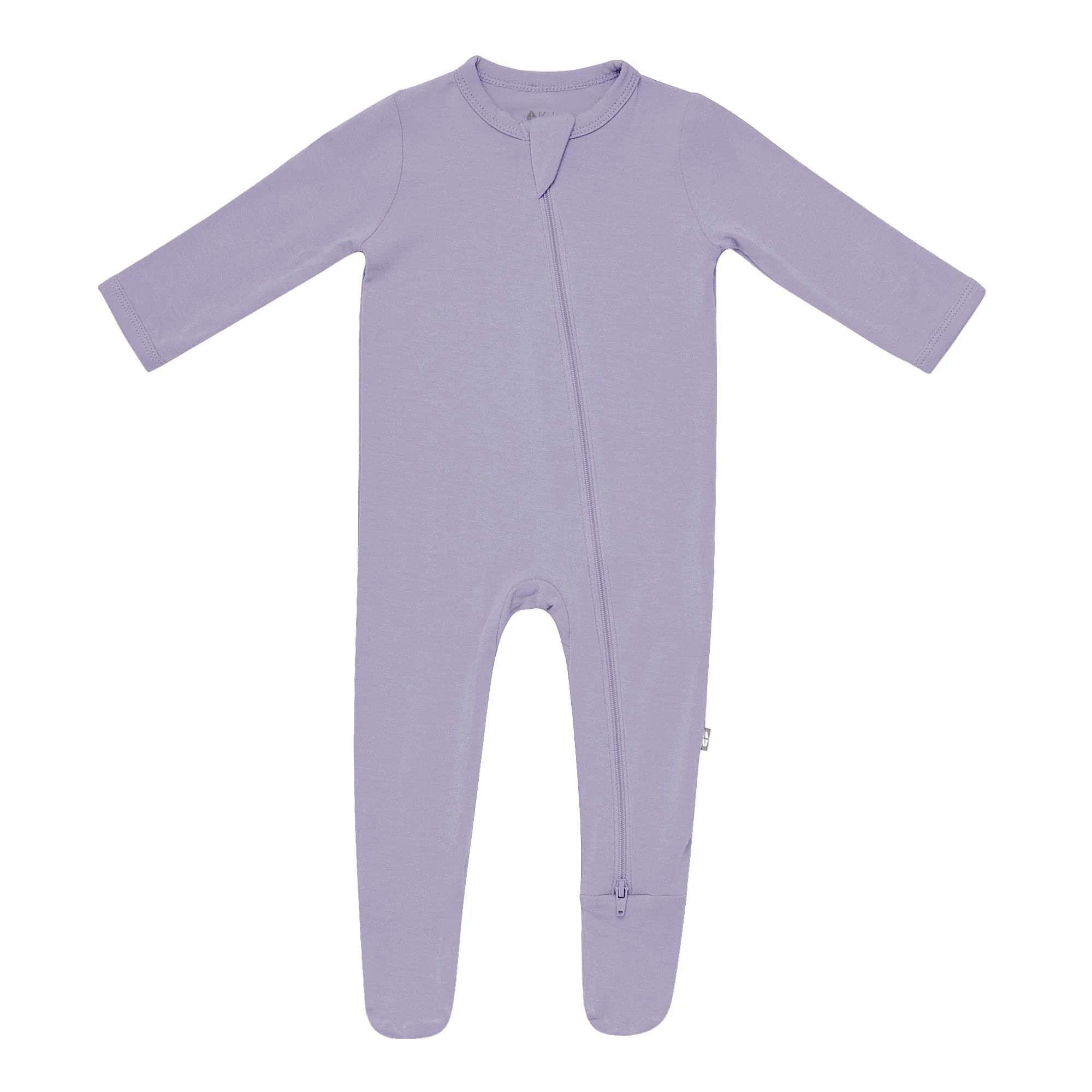 Zippered Footie in Taro | Kyte BABY