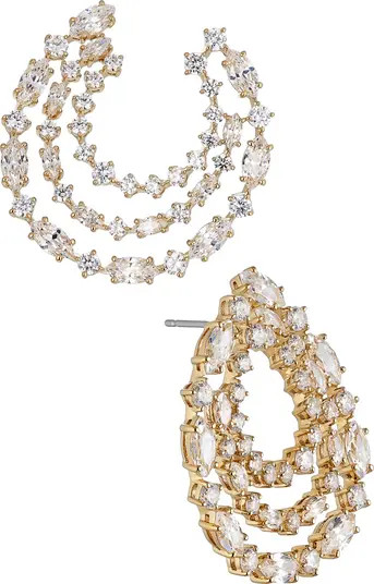 RSVP Front to Back Hoop Earrings | Nordstrom