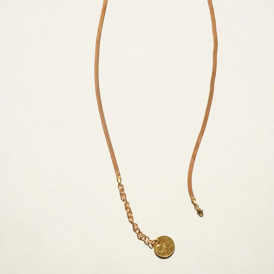 Goldie necklace | Twisted Silver