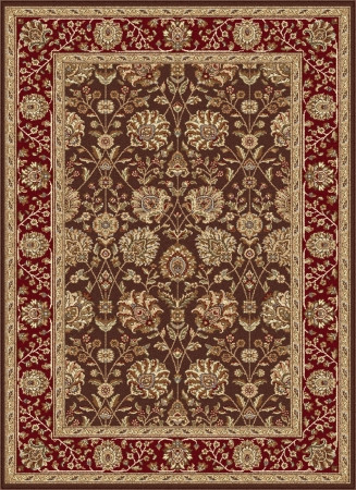 Tayse Rugs Elegance 5338 Brown 7 ft. 10 in. x 10 ft. 3 in. Transitional Area Rug | Unbeatable Sale
