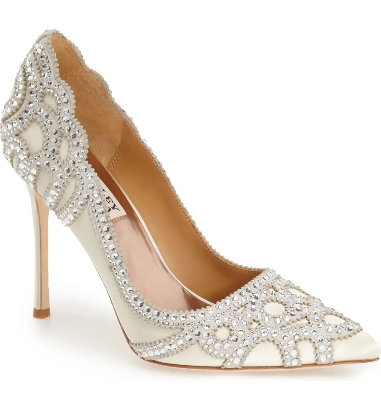 Badgley Mischka Collection Rouge Pointed Toe Pump | Nordstrom | Nordstrom