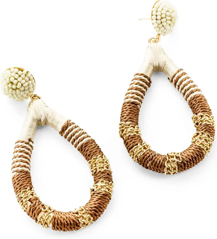 Panacea Wrapped Teardrop Earrings | Nordstrom | Nordstrom