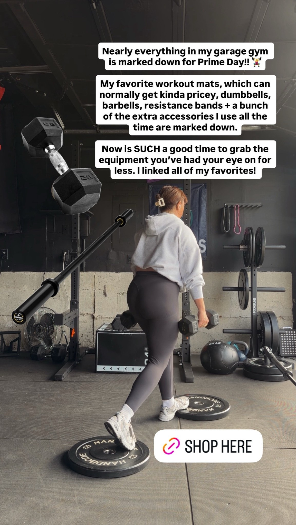 Home gym on sale for Amazon Prime Day 🏋️‍♀️