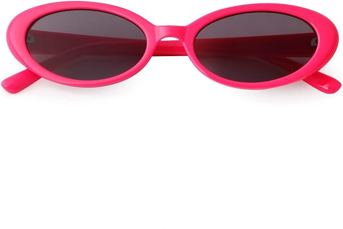 90s Sunglasses for Women Men Retro Small Oval Sunglasses | Amazon (US)