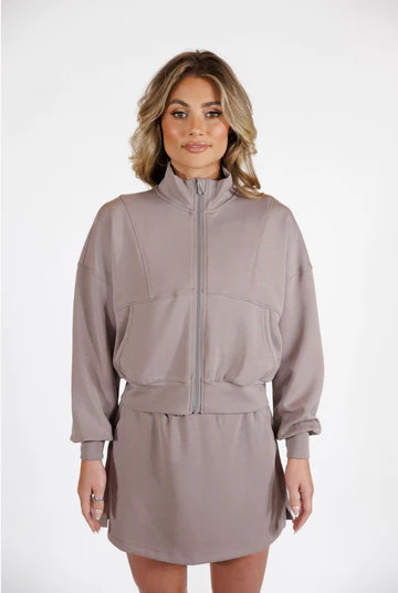 Cloud Form Full Zip Jacket | Salt Project