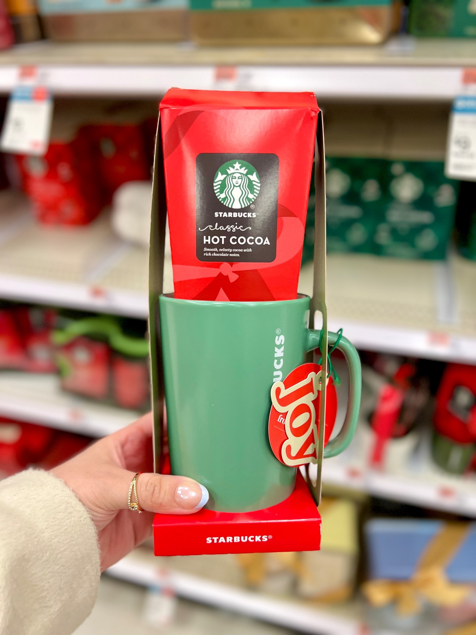 Starbucks Green Ceramic Mug With Cocoa Gift Set - 1oz/2pc

#LTKHoliday #LTKFindsUnder50 #LTKGiftGuide