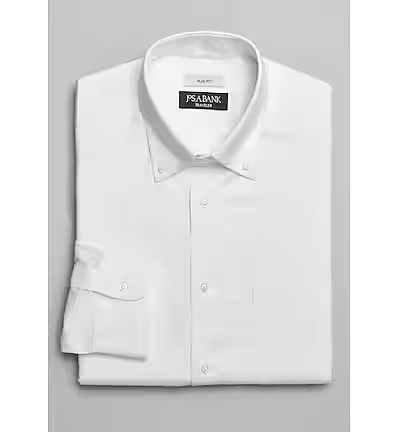 Traveler Collection Slim Fit Button-Down Collar Solid Dress Shirt

#5FTJ | Jos. A. Bank