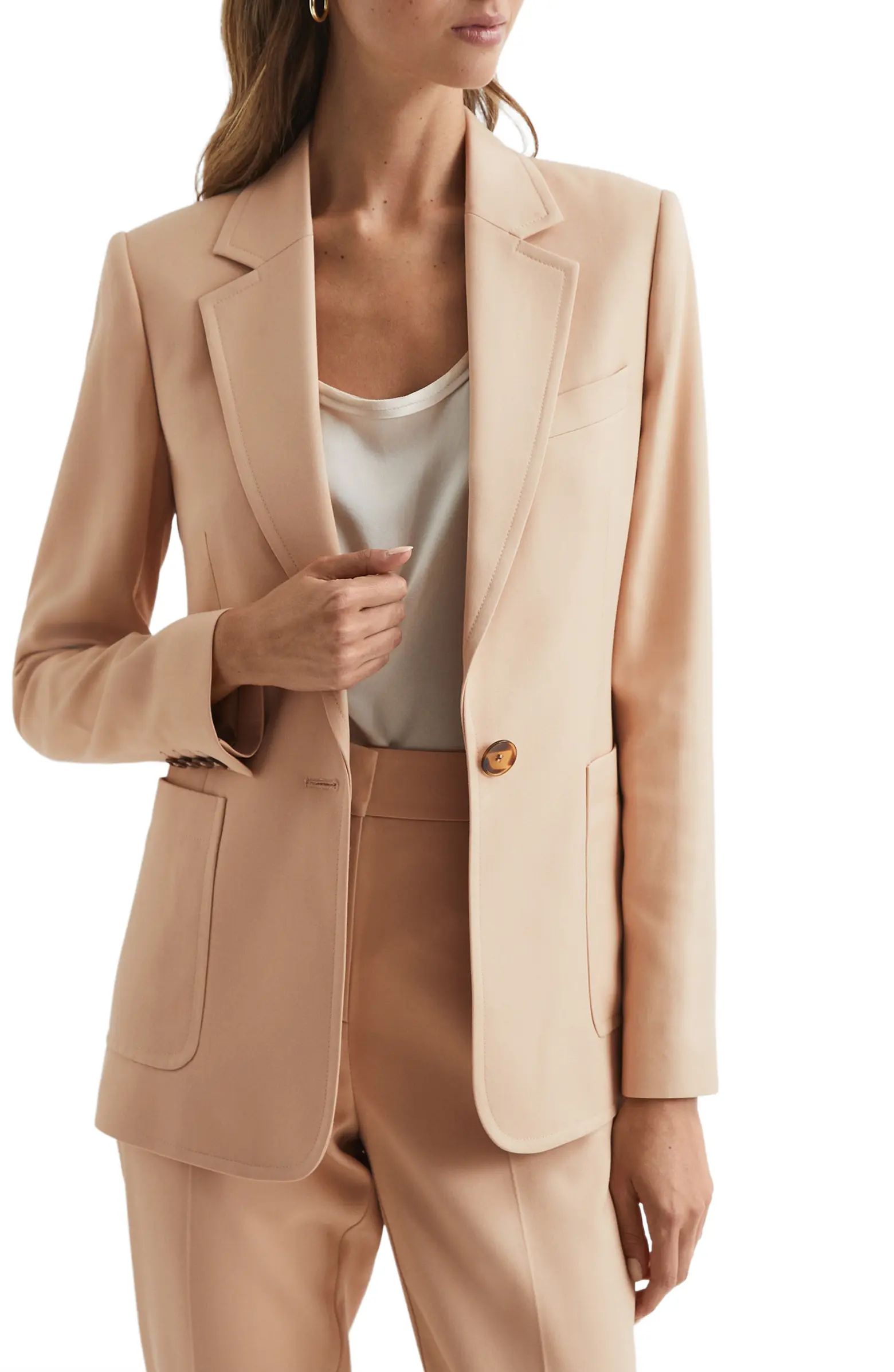 Reiss Ember One-Button Blazer | Nordstrom | Nordstrom