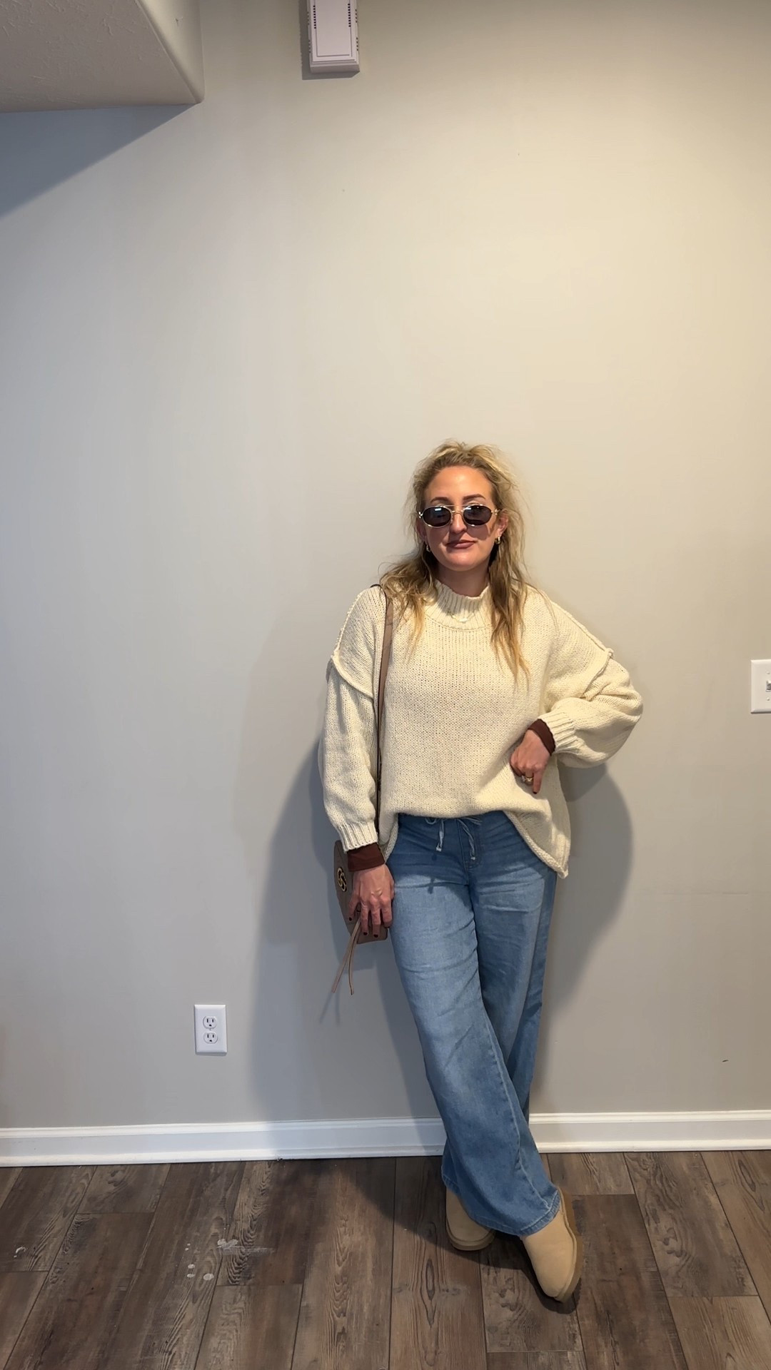 Love this amazon sweater! i layered a brown long sleeve underneath for extra warmth during these cold winter days! 

#momootd #fashion #styleootd #ootd #whatiwore 
#currentlywearing #fashionblogger #onlineshopping #LTK #liketoknowit #womensfashion #everydaystyle #casualstyle #postpartum #amazonfashion #amazontrends #outfitinspo #momstyle #ootd #styleinspo #amazon #amazonstyle  #amazonfinds #fyp #outfitinspo #iowa #foryoupage 

#LTKootd #LTKdayinmylife #LTKmomlife