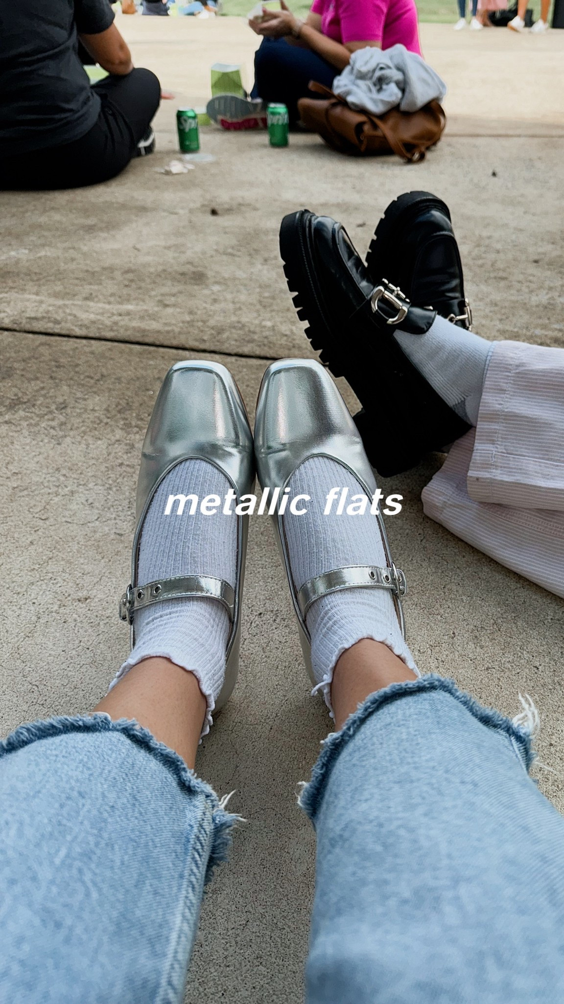 metallic flats! bought these at a pop up boutique market and they are my most complimented shoes!! linking a ton of similar ones and ones on sale rn! 🌷

#LTKShoeCrush #LTKSaleAlert