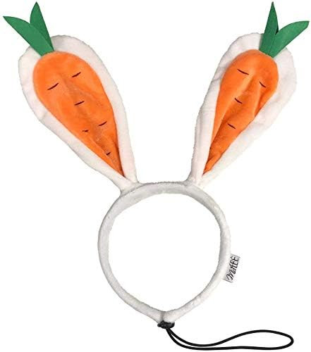 Midlee Carrot Bunny Ears Easter Dog Headband Costume | Amazon (US)