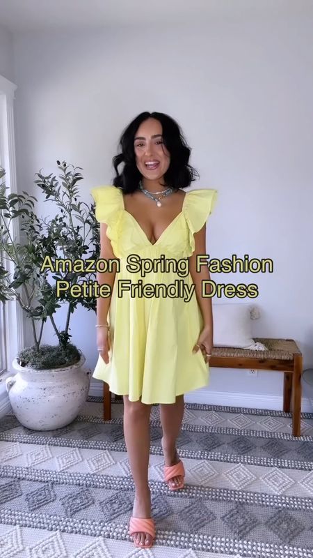 Amazon spring dress, wearing a size small! Spring fashion, spring outfit, spring dress, yellow dress, yellow spring dress, 
SpringFashion, LTKstyletip, OOTD (Outfit of the Day), Spring Style,Fashion Inspo, #LTKunder50 (Fashion finds under $50), TrendyOutfits, Seasonal Looks, Fashion Essentials, spring Wardrobe


#LTKfindsunder50 #LTKstyletip #LTKSeasonal
