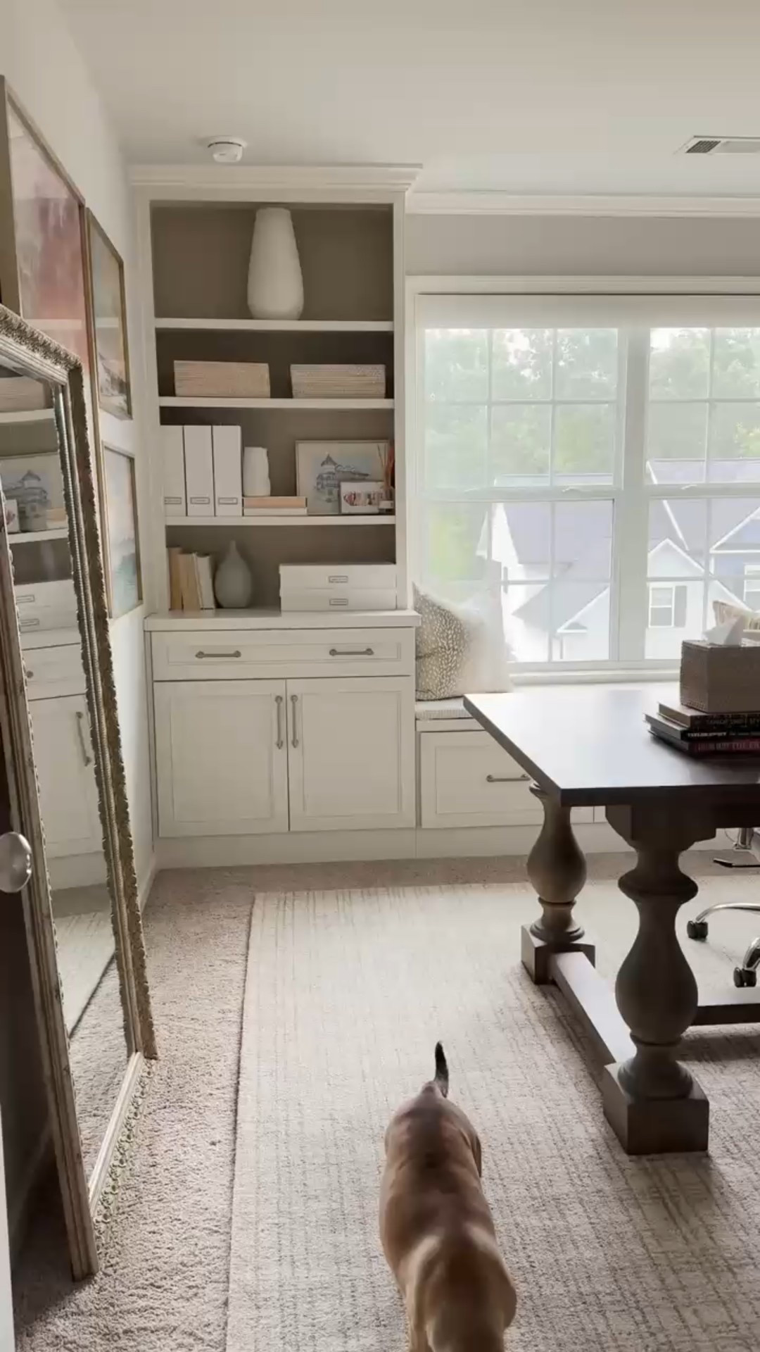 My home office revamp is live on kelleynan.com with details on all of my favorite features and happy moments. home decor office decor area rug desk top styling gallery wall table desk#LTKStyleTip 

#LTKHome #LTKFindsUnder50