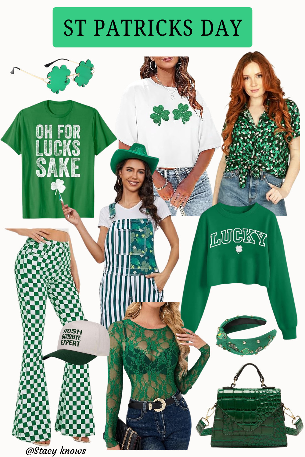Feeling lucky? Whether you’re heading to a parade or just grabbing a green beer with friends, I’ve rounded up the best St. Patrick’s Day outfit finds!

From chic emerald sweaters to subtle sage accessories, these pieces are perfect for staying festive without sacrificing style. No pinches here—just pure luck! 
#LTKholiday #StPatricksDay #StPaddysDay #GreenOOTD #LuckyStyle #EmeraldGreen #StPatsLook #FestiveFashion #HolidayStyle #IrishVibes #OOTD #SpringStyle2026 

 #LTKSpringSale #LTKFestival #LTKootd