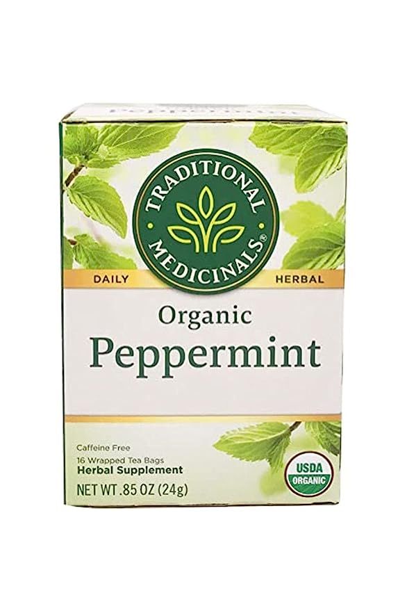 Traditional Medicinals Tea Peppermint Organic, 16 ct | Amazon (US)