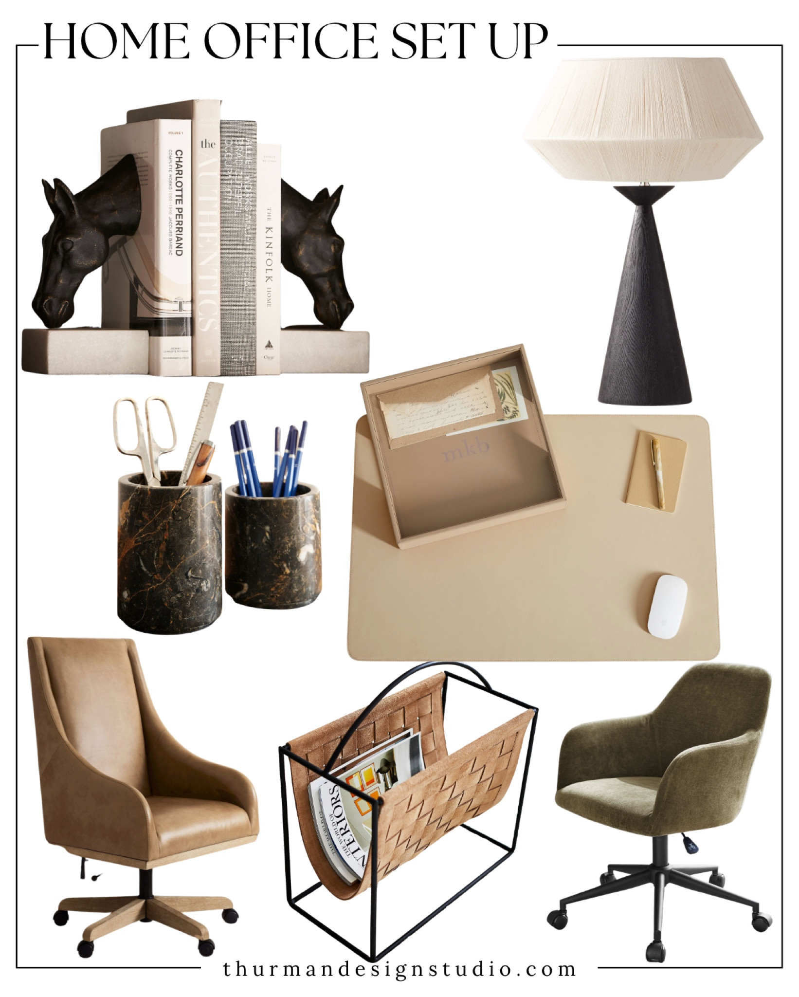 Creating a productive home office starts with finding the perfect spot where you can focus and feel inspired. Choose a comfortable desk and chair that supports your posture for long hours, and organize your space with storage solutions that keep clutter at bay. Good lighting is key—opt for a mix of natural light and task lighting to keep you energized. Personalize your setup with plants, artwork, and touches that make the space uniquely yours. With the right setup, your home office can become a place where creativity and productivity thrive.

#LTKHome #LTKMens #LTKOver40