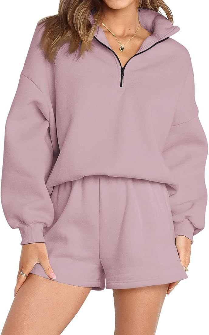 AUTOMET Women's Oversized 2 Piece Lounge Sets | Amazon (US)