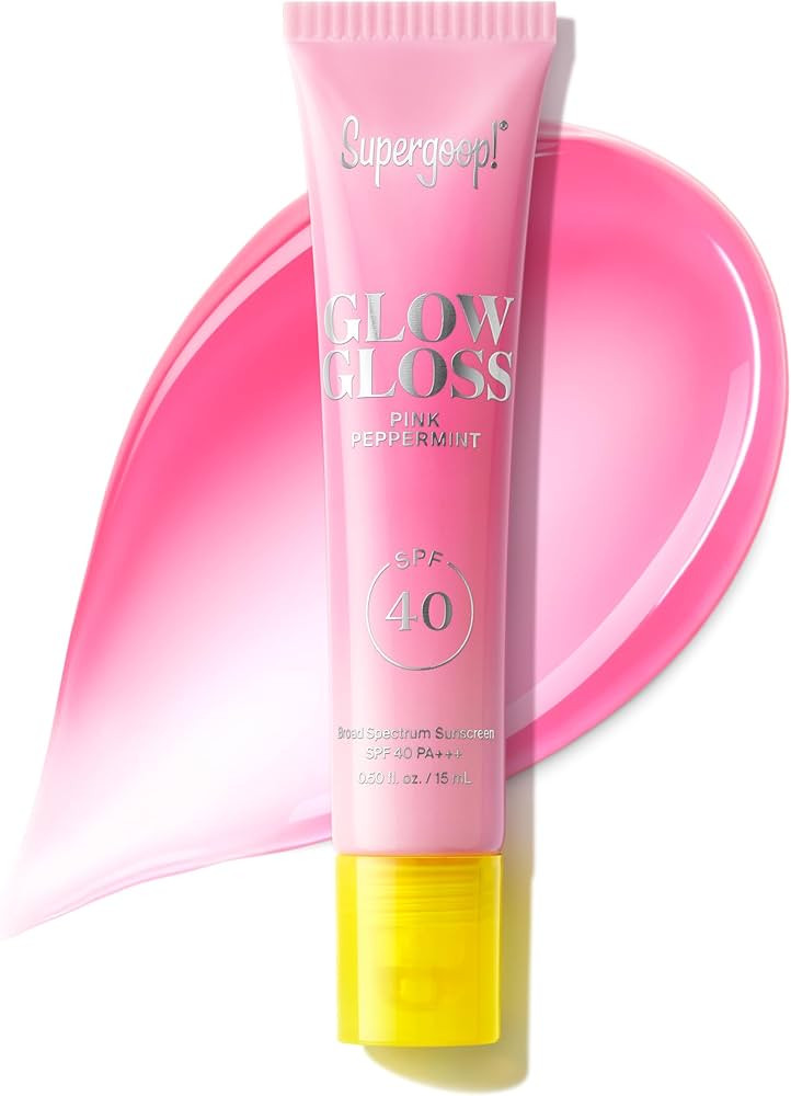 Supergoop! Glow Gloss SPF 40 Lip Balm - Broad Spectrum Protection with a Non-Sticky, High-Shine F... | Amazon (US)