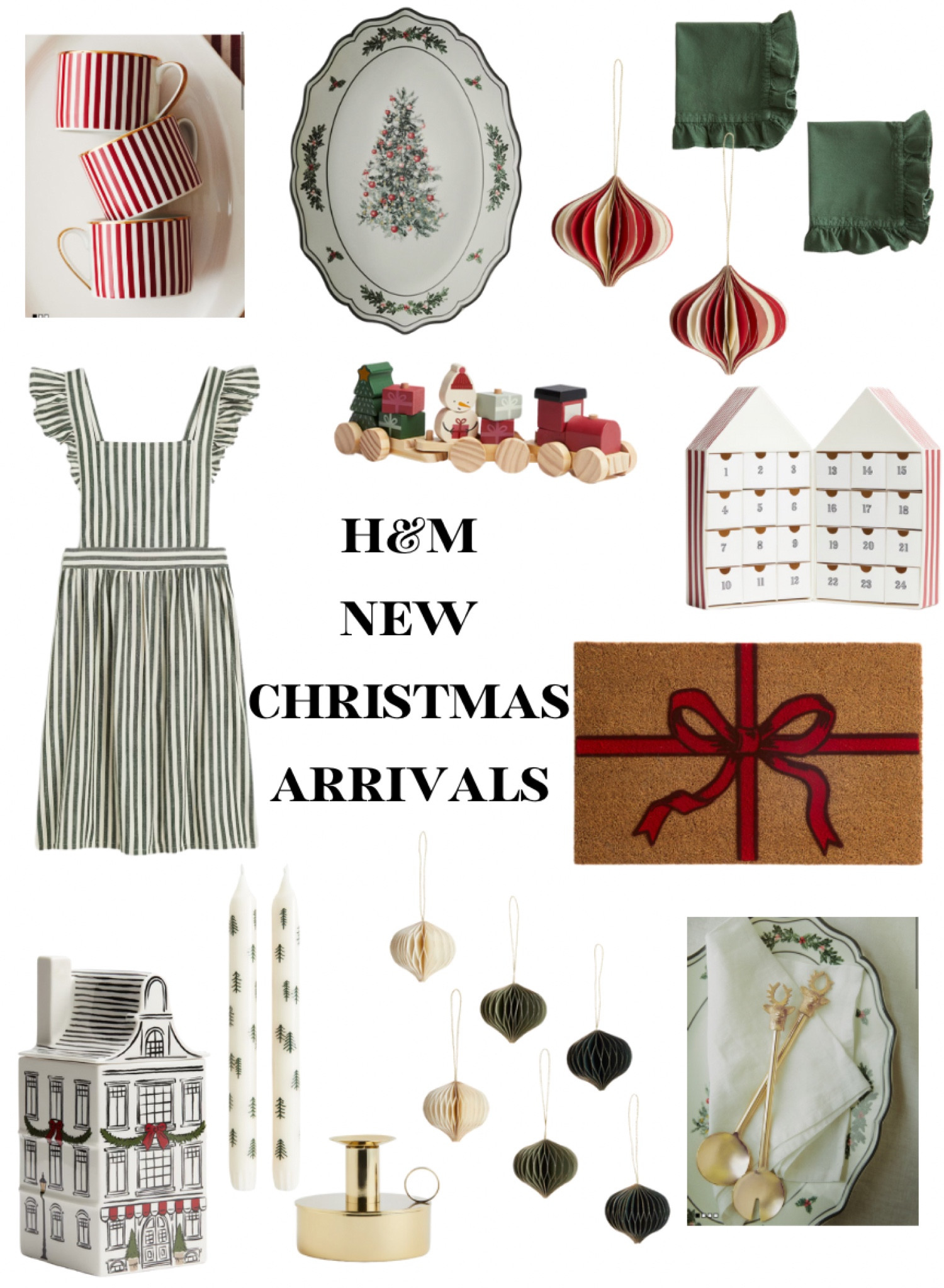 H&M Christmas new arrivals! The ornaments and doormat are 🤩



Christmas decor, aesthetic Christmas decorations, boho Christmas, holiday decorations, Christmas doormat, Christmas tree ornaments, Christmas coffee mug, holiday dishes, advent calendar, Christmas gifts

#LTKSeasonal #LTKHoliday #LTKHome