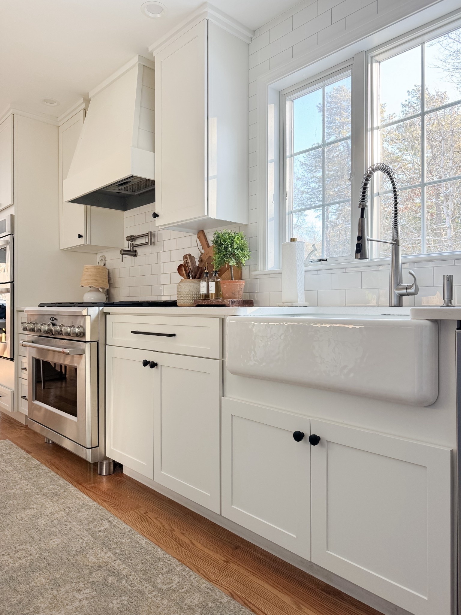 Simple countertop styling with wood accents and glass bottles creates an elevated everyday kitchen moment. coastal kitchen decor, kitchen styling ideas, oil and vinegar bottles, neutral home decor, designer inspired kitchen, coastal interiors, natural textures, kitchen inspiration, sherricalnanhome

#LTKHome