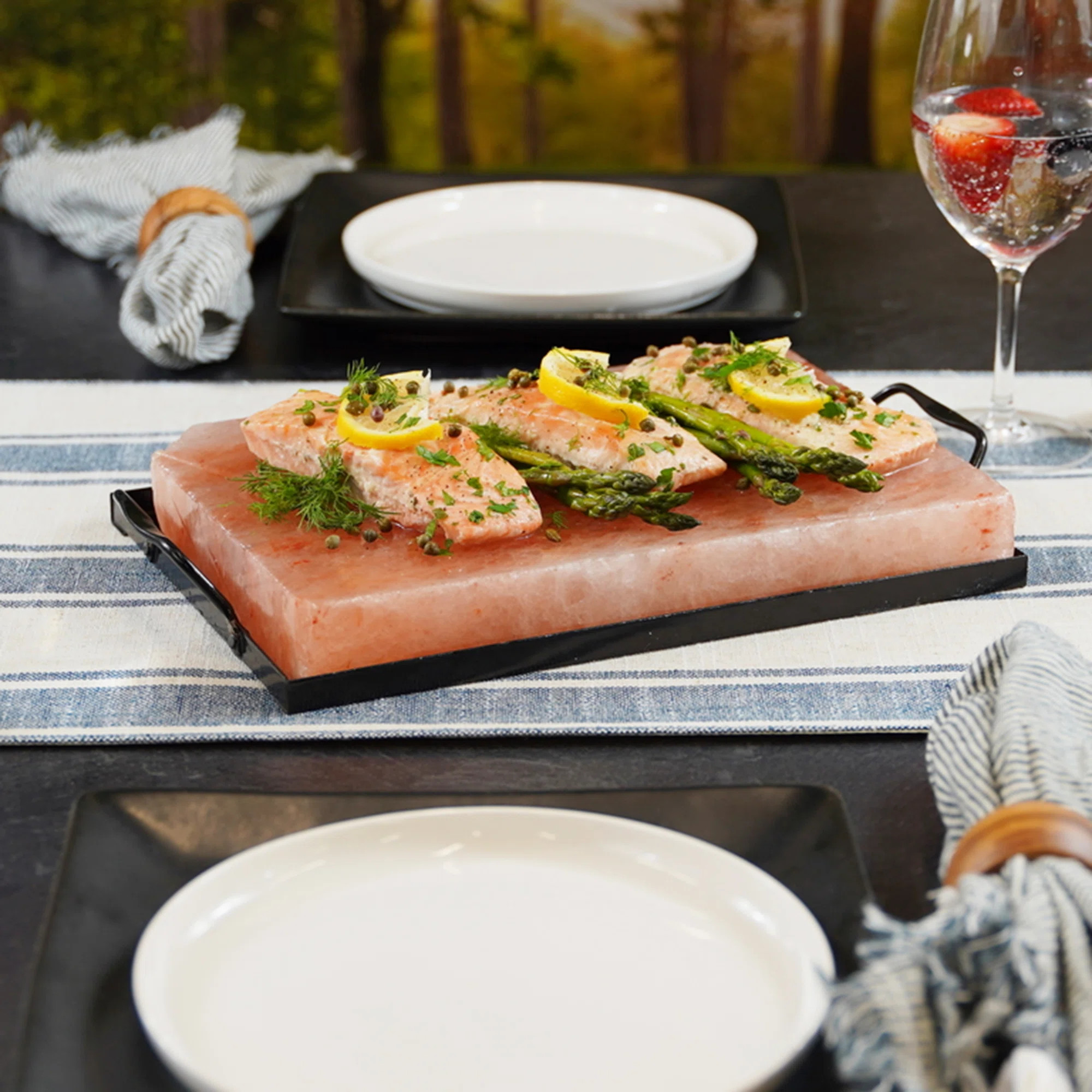 Mr. Bar-B-Q Himalayan Salt Plate & Reviews | Wayfair | Wayfair North America