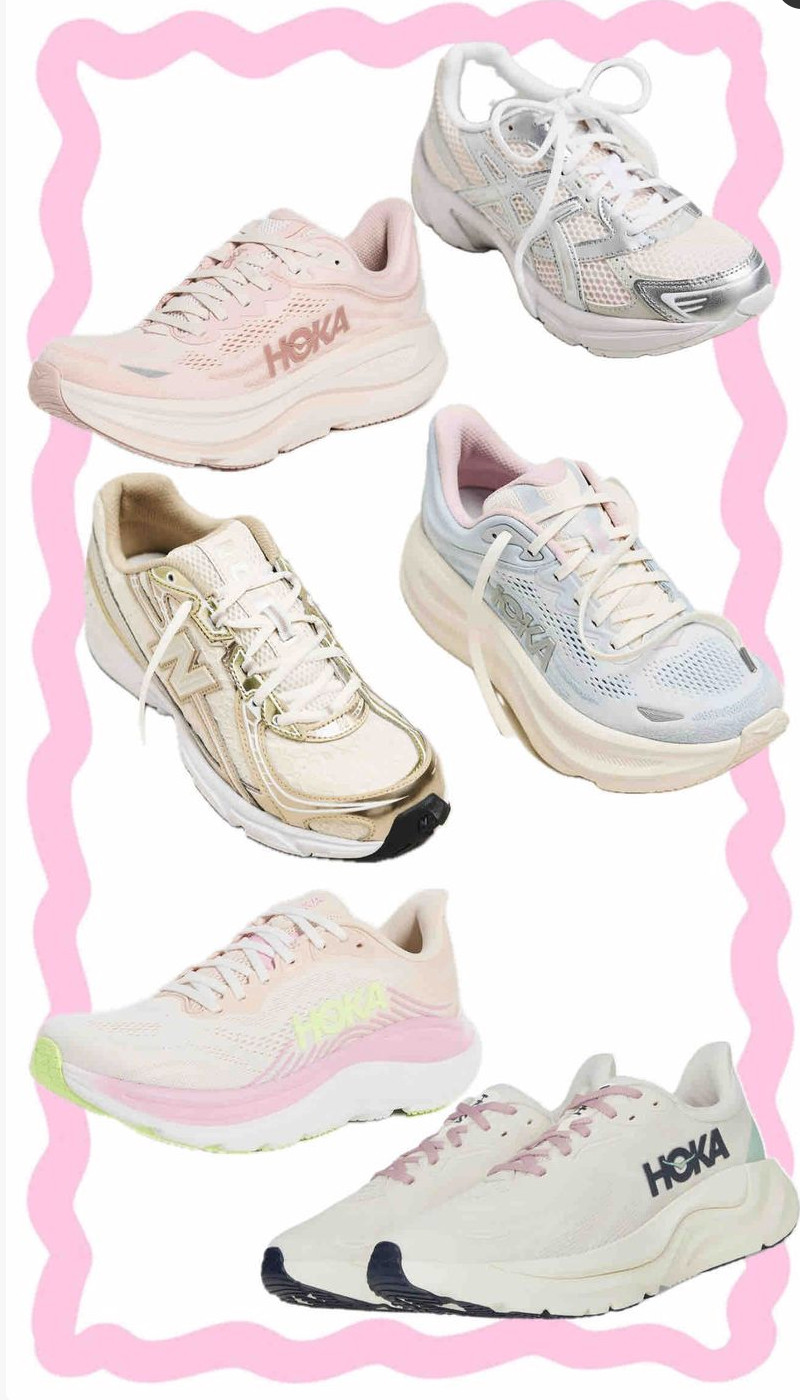 Cute girly sneakers!  

 #LTKootd #LTKfitnessgoals #LTKActive