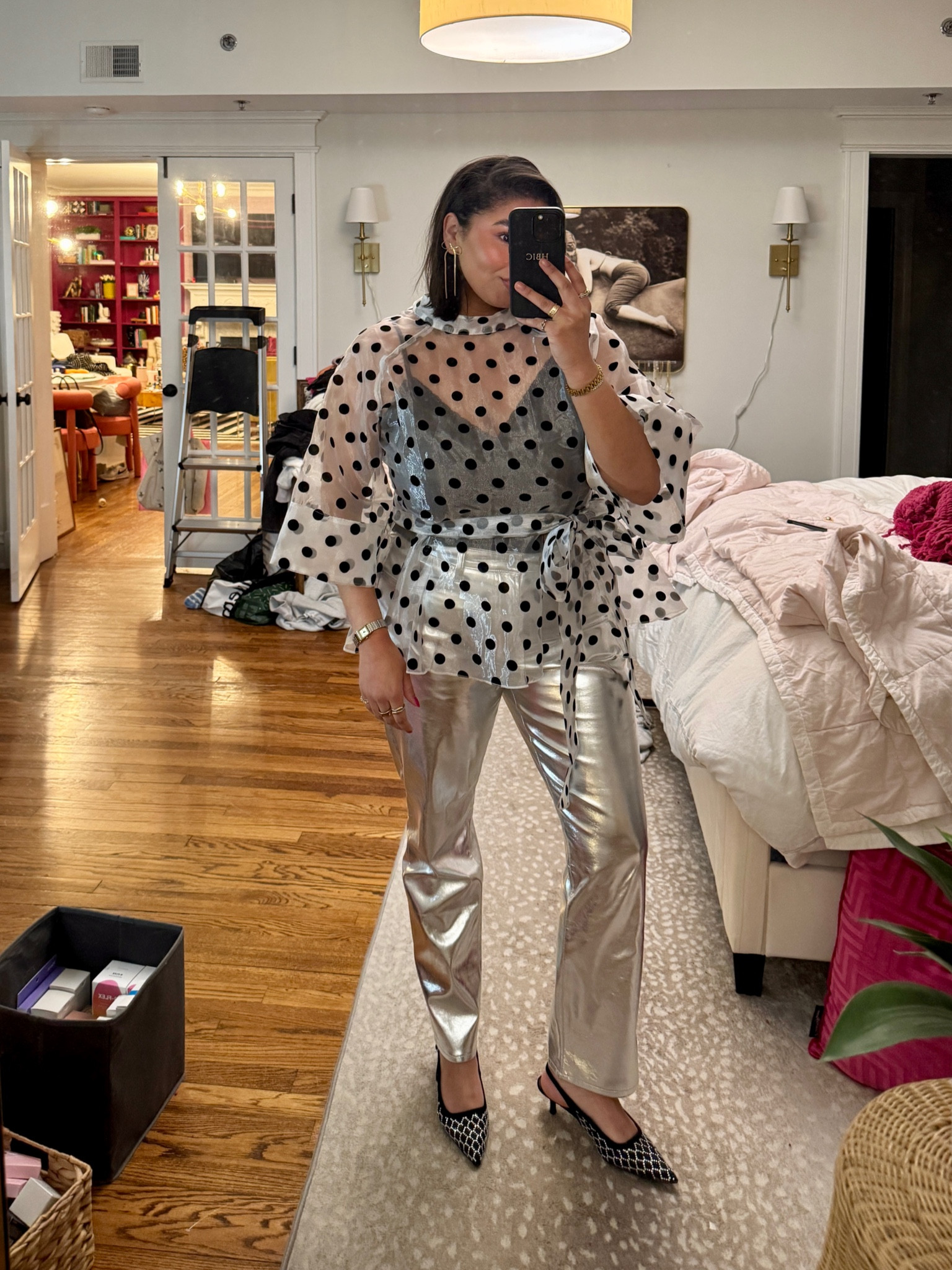 kinda slayed my work holiday party outfit if i do say so myself! (pants are from Gap but I cannot find them online so I linked the closest option)

#LTKParties #LTKHoliday #LTKWorkwear