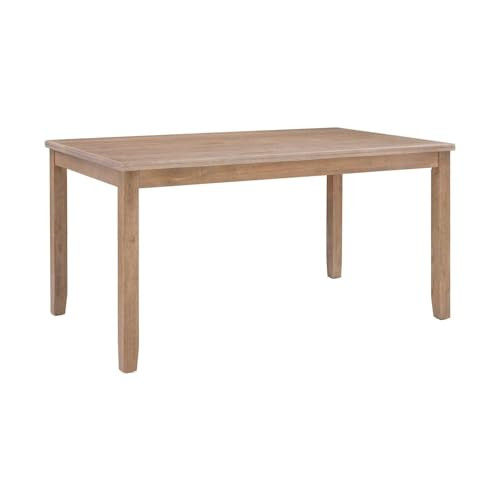 Linon Jorissen Dining Table Gray Wash | Amazon (US)