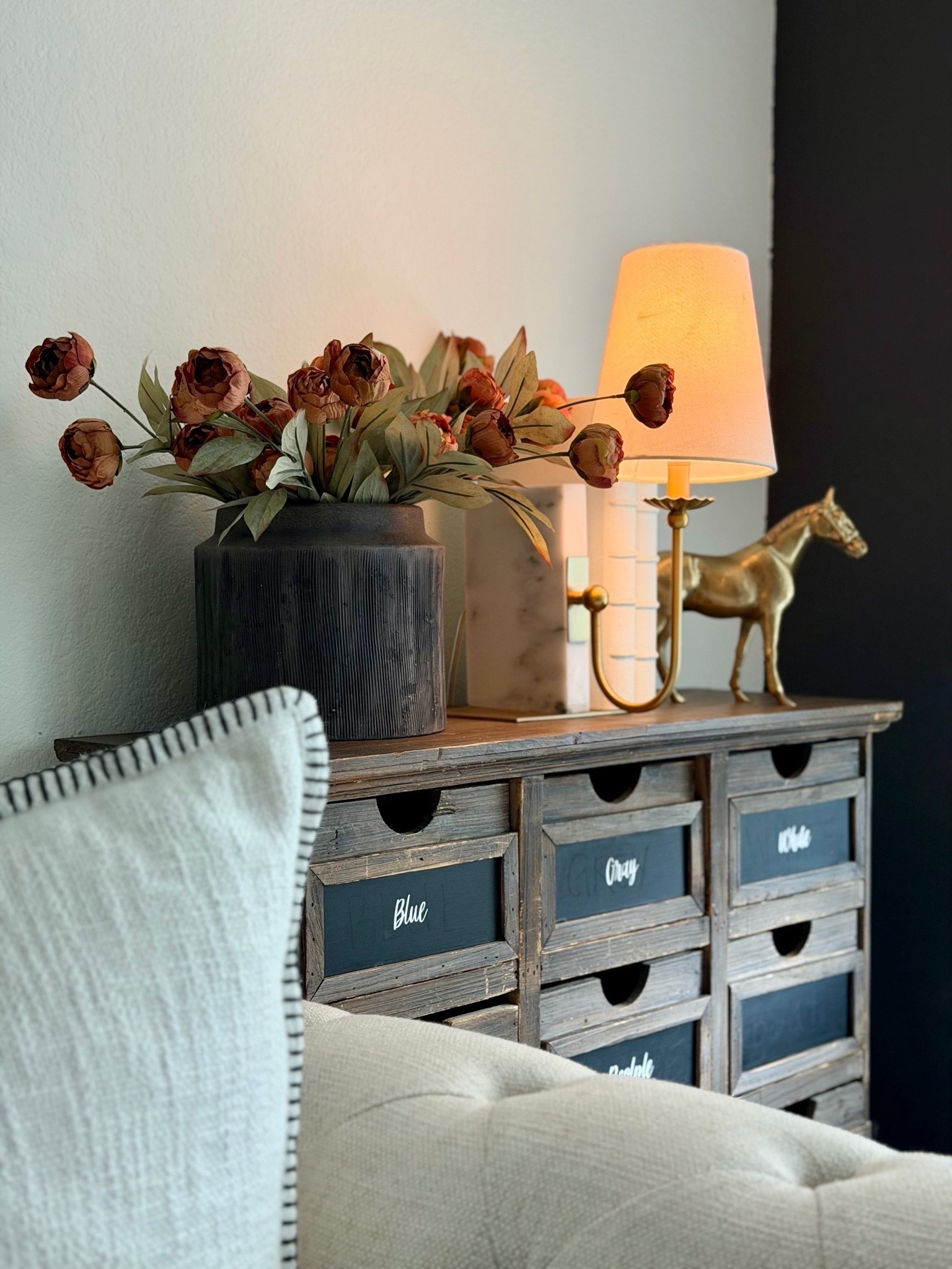 BACK IN STOCK! The brown peonies are perfect for fall🍂

Fall decor
Peonies 
Vase filler
Fall stems

#LTKSeasonal #LTKHome