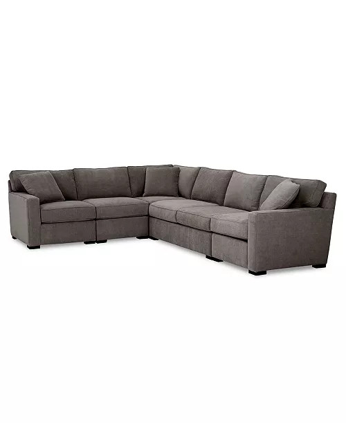Radley 5-Pc. Fabric Sectional Sofa | Macy's