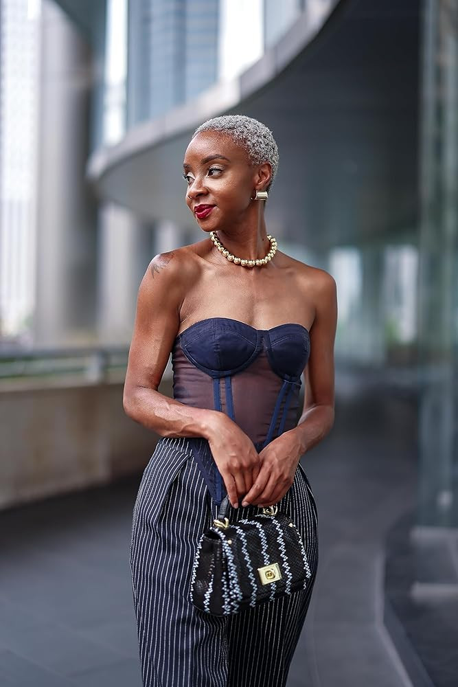 The Drop Women's Sky Captain Organza Corset by @signedblake | Amazon (US)