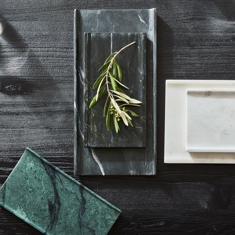 Foundations Marble Trays | West Elm (US)