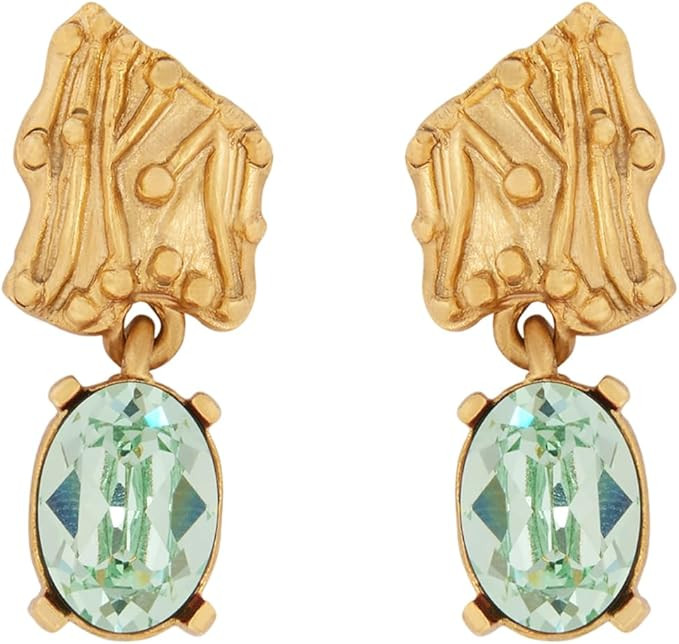 Amazon.com: Oscar de la Renta, Crystal Branch Drop Earrings, Peridot : Luxury Stores | Amazon (US)