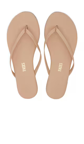 Lily Foundations Matte Flip Flop in Sunkissed | Revolve Clothing (Global)