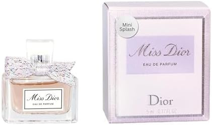 Miss Dior Eau de Parfum Mini Splash for Women, 0.17 Ounce | Amazon (US)