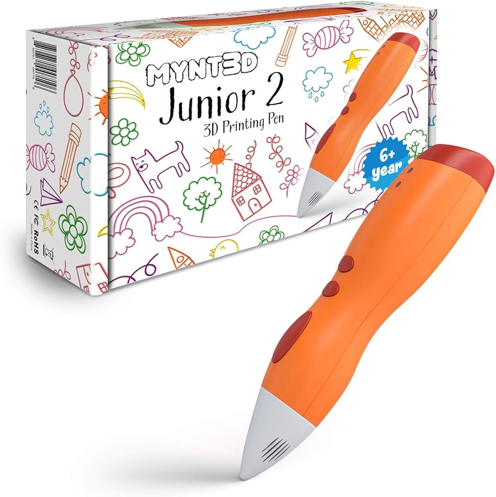 MYNT3D Junior2 3D Pen for Kids [2020 Model] Child Safe Low Temperature Printing Pen (NOT Compatib... | Amazon (US)