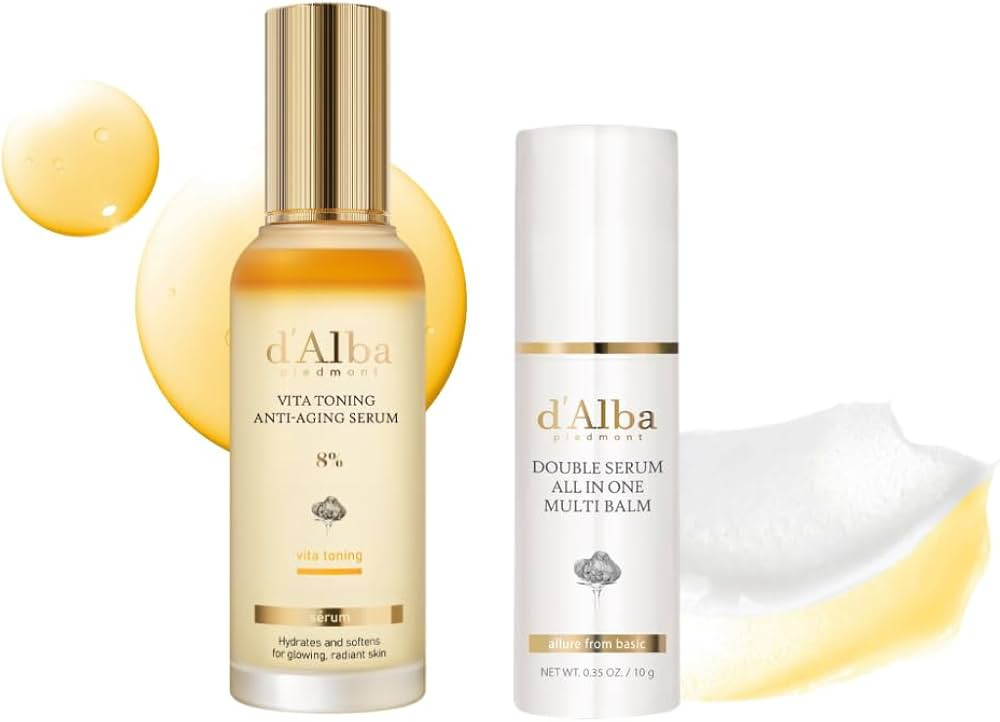 d'alba Piedmont Vita Toning Anti-Aging 8% Spray Serum (70 ml / 2.37 fl oz) + White Truffle Double... | Amazon (US)