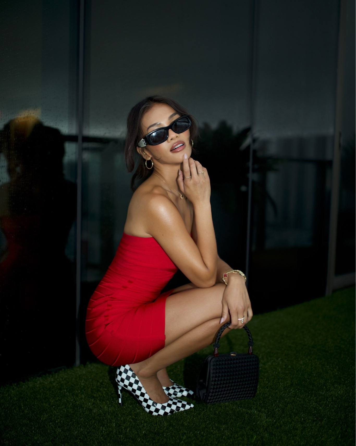Obsessed is an understatement on this look!! 
-
-
- 
fashion, miami fashion, F1 fashion, summer fashion, summer dress, trendy fashion, vintage bag, vintage purse, chic style, petite style, spring dresses

#LTKootd #LTKSeasonal #LTKPetite