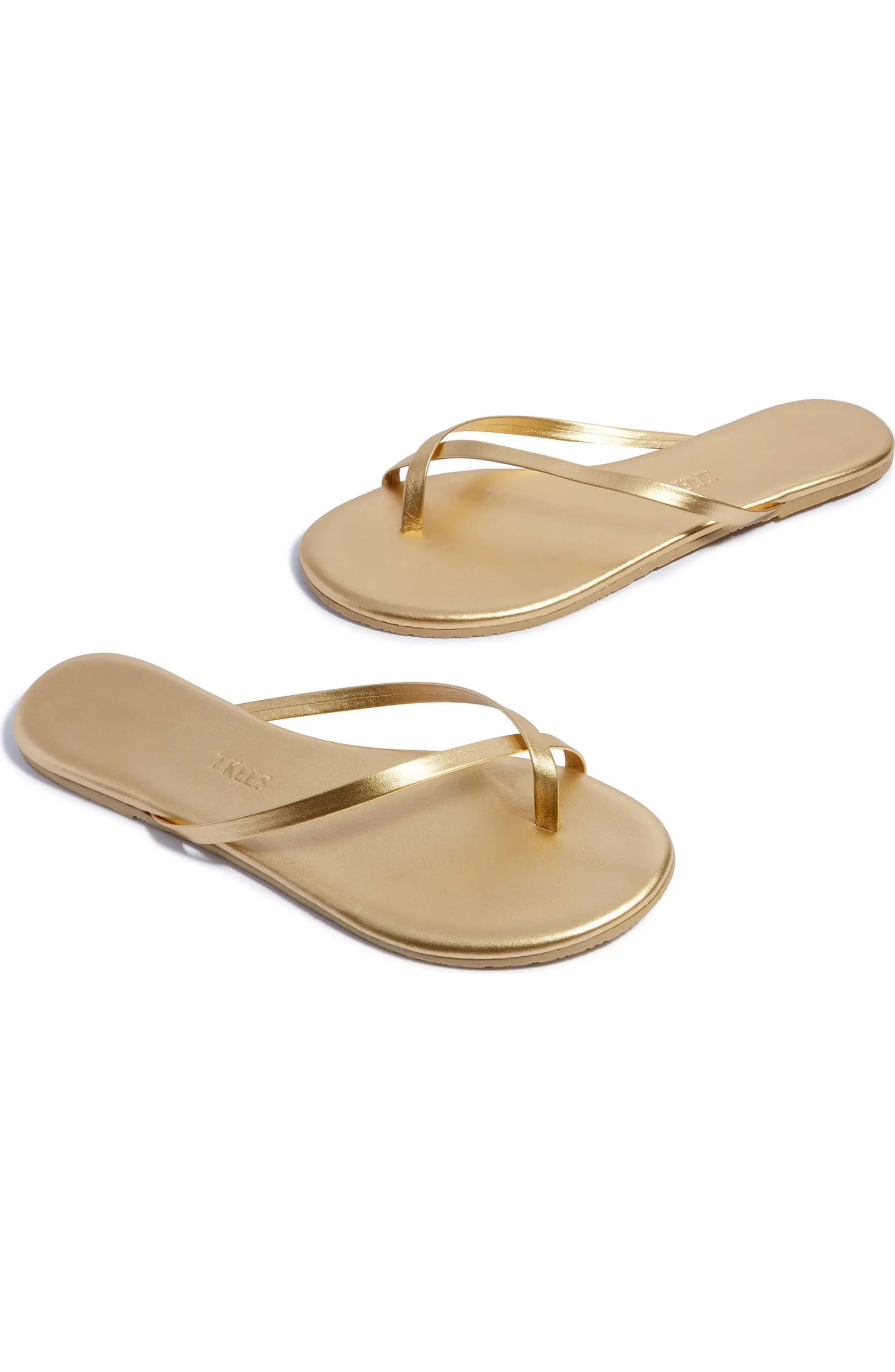 Riley Metallic Flip Flop (Women) | Nordstrom