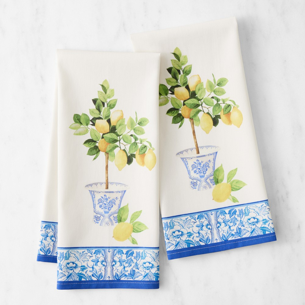Limone Towels, Set of 2 | Williams-Sonoma