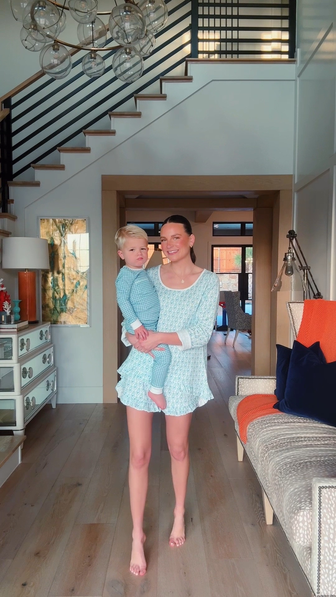 3T for Blaise & size small pjs for me 🩵

#LTKU #LTKSeasonal #LTKBaby